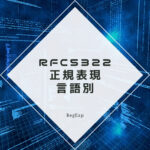 RFC 5322に準拠させた正規表現言語別