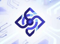 未来的なAIオリジナルロゴ