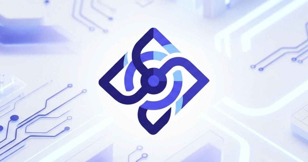 未来的なAIオリジナルロゴ